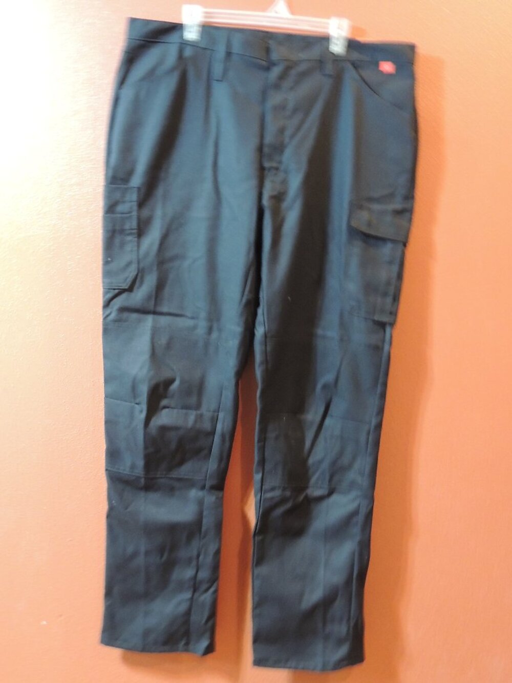 Bulwark Pants NEW Men 42x34 Navy Blue Pockets CAT 2112 Outdoor Work Pants